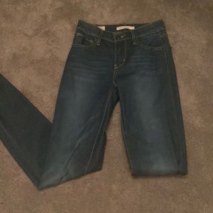Levi’s premium 721 high rise skinny jeans